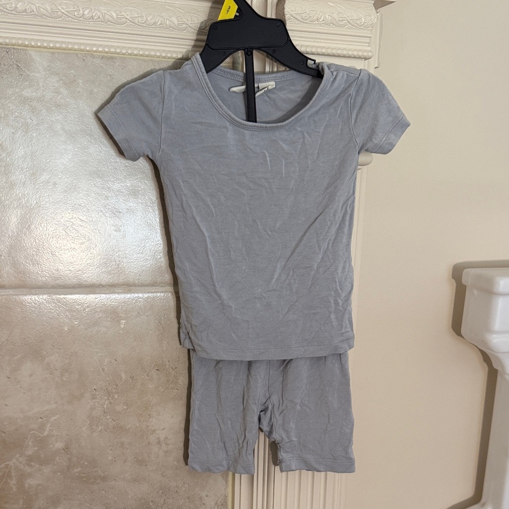 Kyte BABY Gray Kids Pajama Set